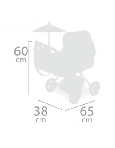 COCHE MUÑECA KOALA PLEGABLE