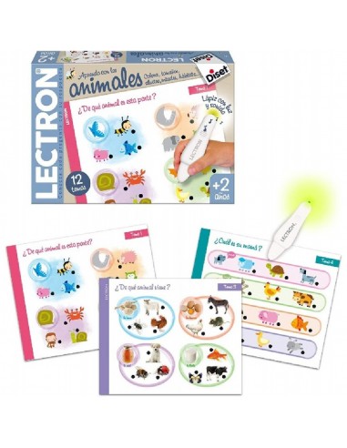 LECTRON LAPIZ BABY ANIMALES