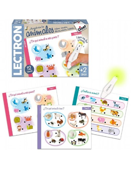 LECTRON LAPIZ BABY ANIMALES