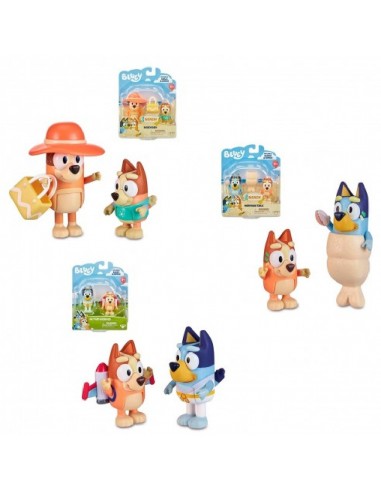 PACK 2 FIGURAS BLUEY SURTIDOS