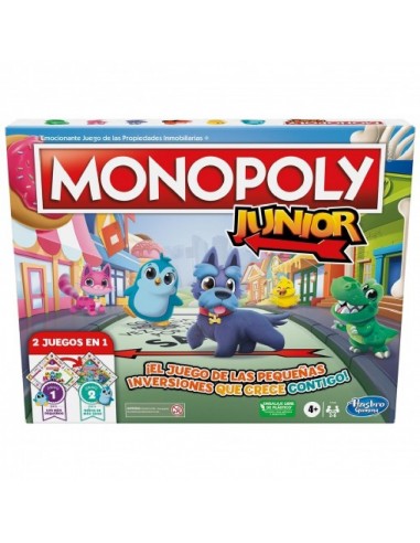 JUEGO MONOPOLY JUNIOR 2 EN 1