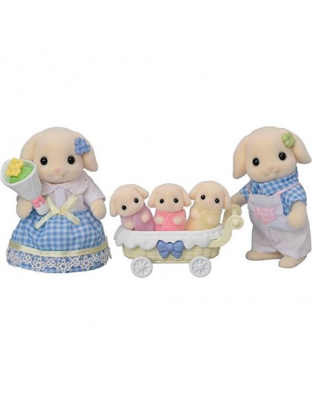 FAMILIA CONEJO FLOR SYLVANIAN FAMILIES