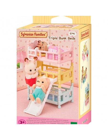 LITERAS TRIPLES SYLVANIAN FAMILIES