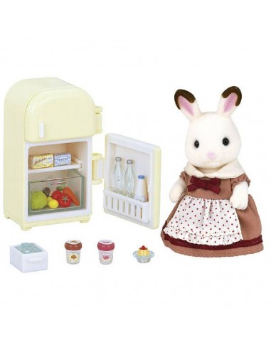SET NEVERA CONEJO CHOCOLATE