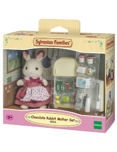 SET NEVERA CONEJO CHOCOLATE