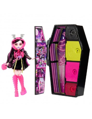 MONSTER HIGH DRACULAURA SECRET NEON