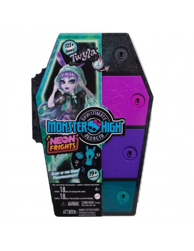 MONSTER HIGH TWYLA SECRET NEON