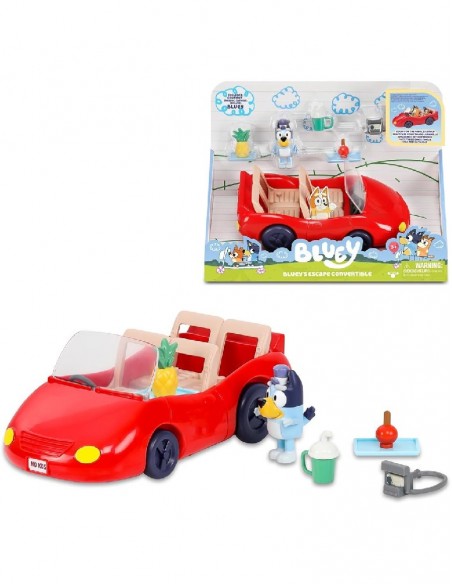 BLUEY COCHE DESCAPOTABLE  CON FIGURA