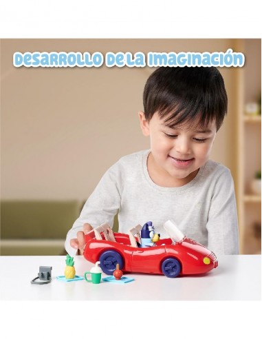 BLUEY COCHE DESCAPOTABLE  CON FIGURA