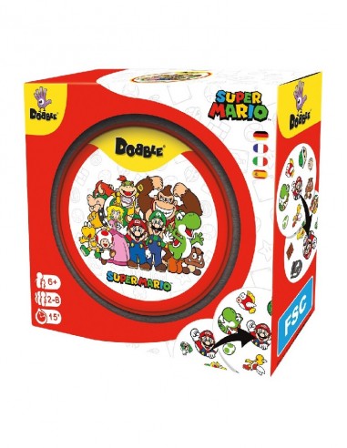 JUEGO DOBBLE SUPER MARIO
