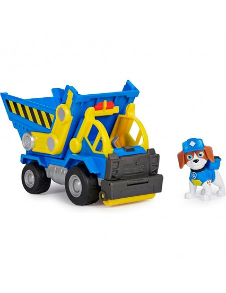 Patrulla Canina - Equipo Rubble Vehículo y Figura Wheeler