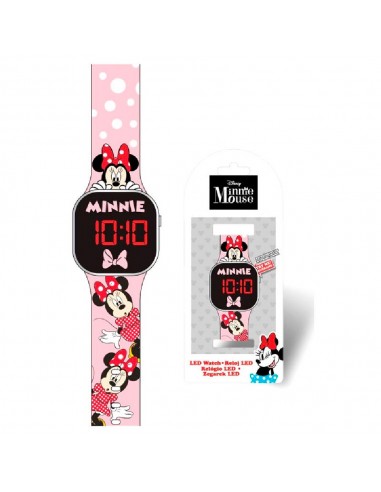 RELOJ LED MINNIE MOUSE
