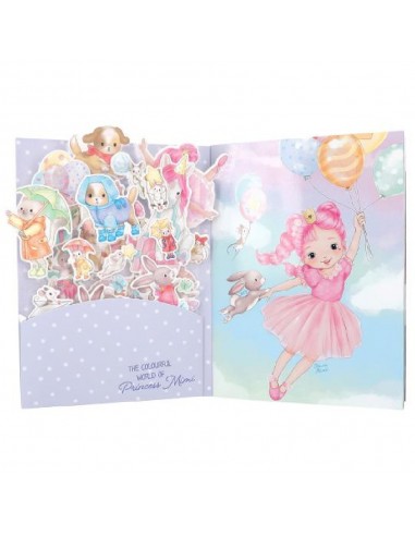 MINI LIBRO PEGATINAS PRINCESAS TOP MODEL
