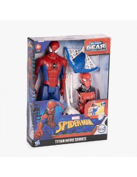 FIGURA SPIDERMAN TITAN CON ACCESORIOS