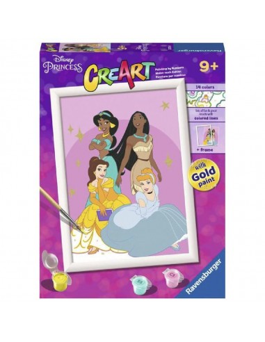 RAVENSBURGER CREART KIT PINTURA PRINCESAS DISNEY