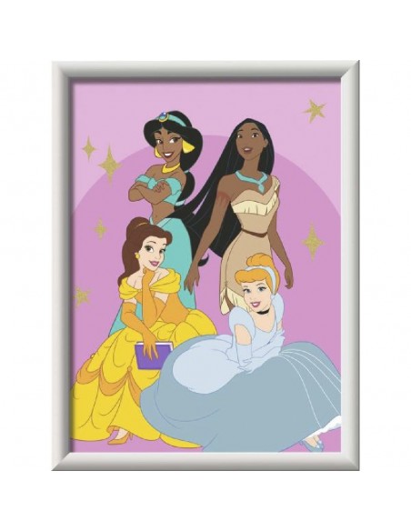 RAVENSBURGER CREART KIT PINTURA PRINCESAS DISNEY