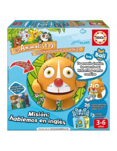 JUEGO BALI LA GATITA ANIMALISTO EDUCA