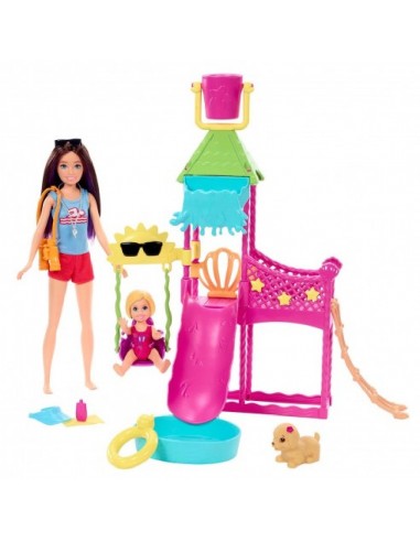 BARBIE NIÑERA PARQUE ACUATICO