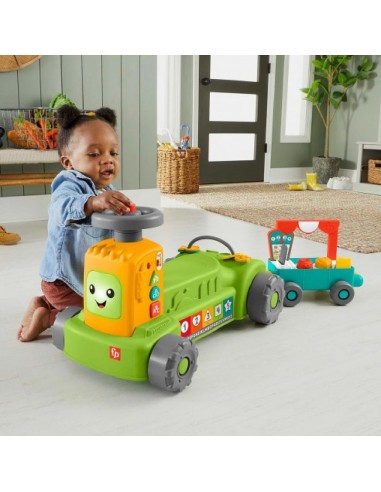 TRACTOR 4 EN 1 RIE Y APRENDE FISCHER PRICE TRACTOR 4 EN 1 RIE Y APRENDE FISCHER PRICE