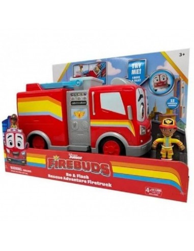 VEHICULO FIREBUDS DELUXE BO Y FLASH