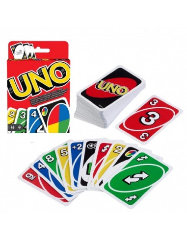 JUEGO UNO CARTAS MATTEL