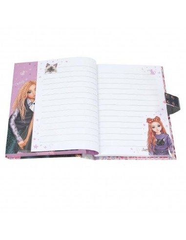 DIARIO CODIGO SECRETO REBEL KITTY TOP MODEL