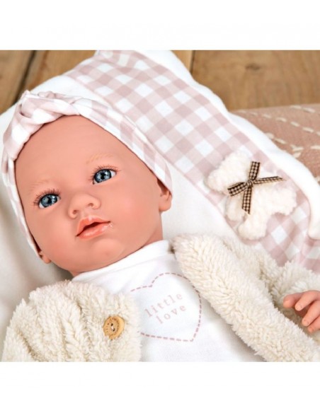 MUÑECO ARIA PESO ELEGANCE 40-CMS CON COJIN