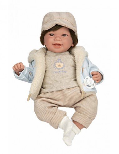 MUÑECO ZOE 45-CM. CON MECANISMO