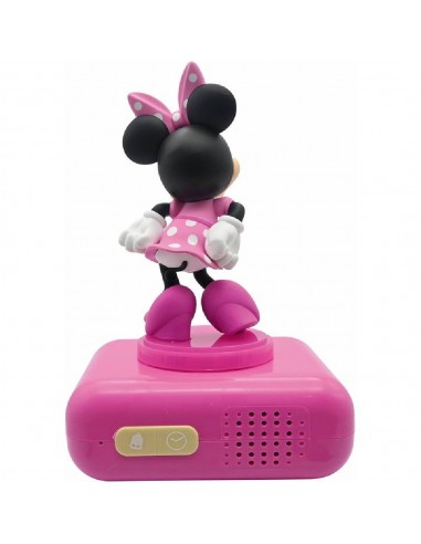 DESPERTADOR 3D MINNIE CON LUZ