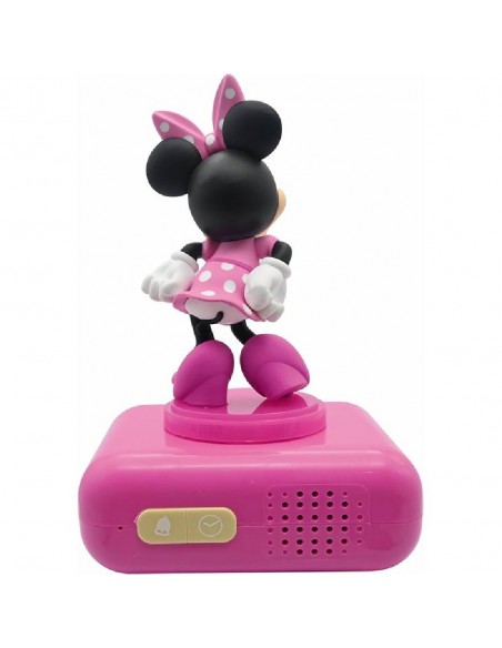 DESPERTADOR 3D MINNIE CON LUZ