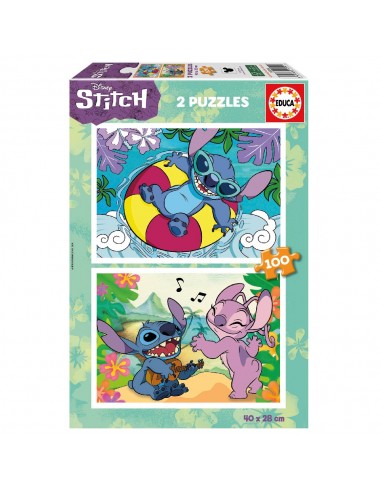 PUZZLE STICH 2 X 100 PIEZAS.