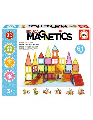 EDUCA MAGNETICS 61-PIEZAS.