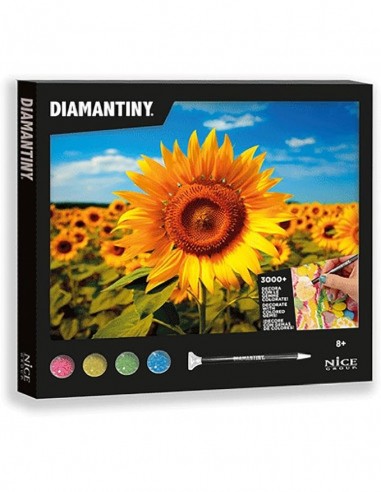 DIAMANTINY CUADRO FLOR GIRASOL