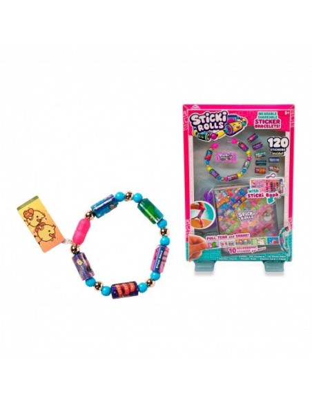 Sticki Rolls con Sticki Book Pulseras con Pegatinas