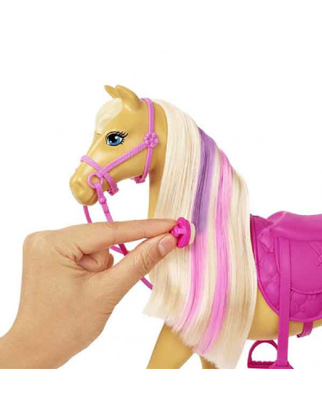 BARBIE CON CABALLO Y PONI