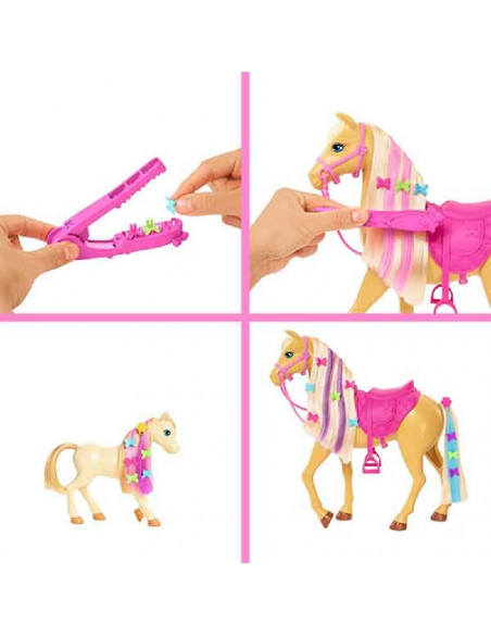 BARBIE CON CABALLO Y PONI