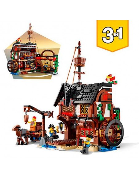 LEGO 3 IN 1 BARCO PIRATA CREATOR 31109