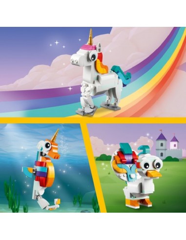 UNICORNIO MÁGICO LEGO CREATOR 31140 LEGO