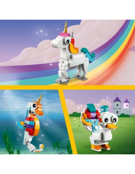 UNICORNIO MÁGICO LEGO CREATOR 31140 LEGO