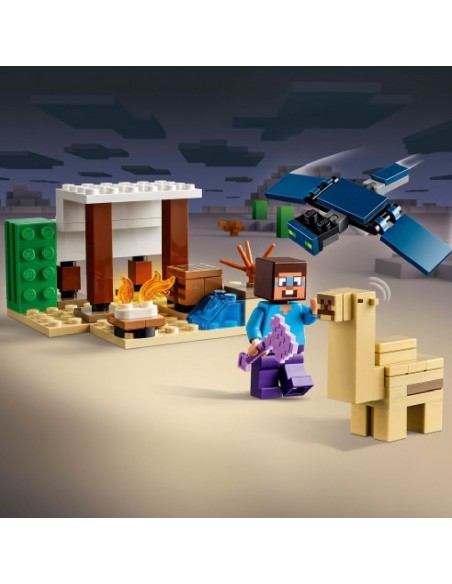 LA EXPEDICIÓN DE STEVE AL DESIERTO MINECRAFT 21251 LEGO