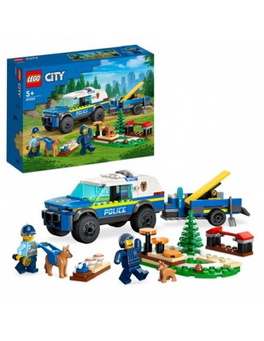 ENTRENAMIENTO MÓVIL PERROS POLICÍA LEGO CITY 60369 LEGO