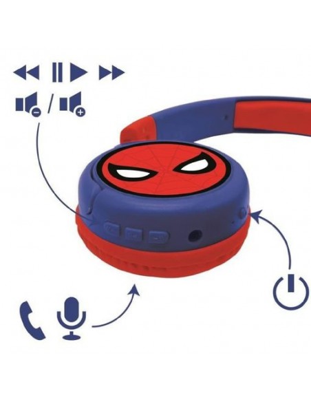 CASCOS INALAMBRICOS BT CONFORT SPIDERMAN