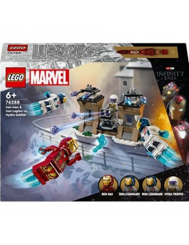 LEGO IRON MAN Y LEGION DE HIERRO