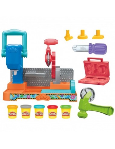 PLAY-DOH BANCO DE HERRAMIENTAS F9141 HASBRO