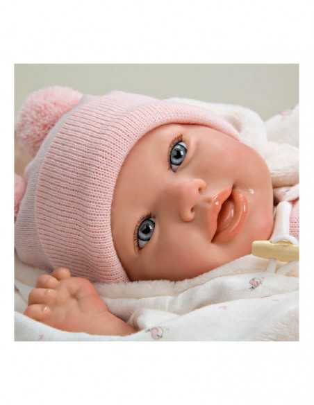 Elba Bebe Reborn Con Manta 45 cm