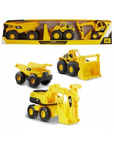 PACK 3 VEHICULOS CONSTRUCCION CAT PACK 3 VEHICULOS CONSTRUCCION CAT