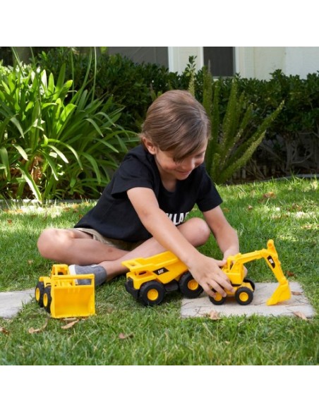 PACK 3 VEHICULOS CONSTRUCCION CAT PACK 3 VEHICULOS CONSTRUCCION CAT