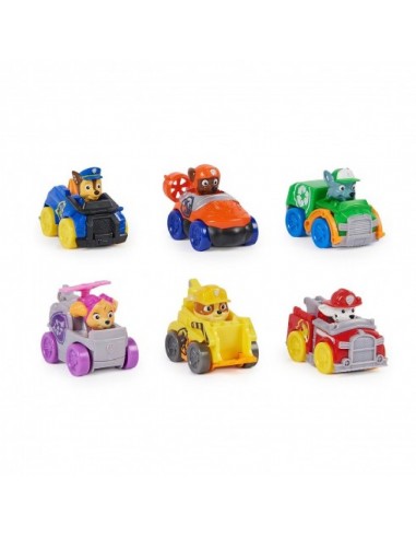 PACK 6 VEHICULOS PAW PATROL