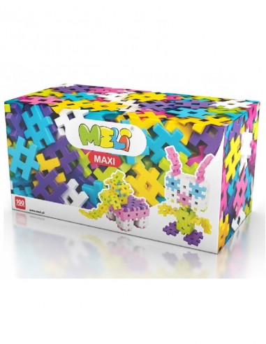 MELI MAXI PASTEL 100 PIEZAS