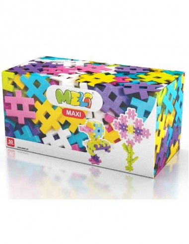 MELI MAXI ROSA 50 PIEZAS